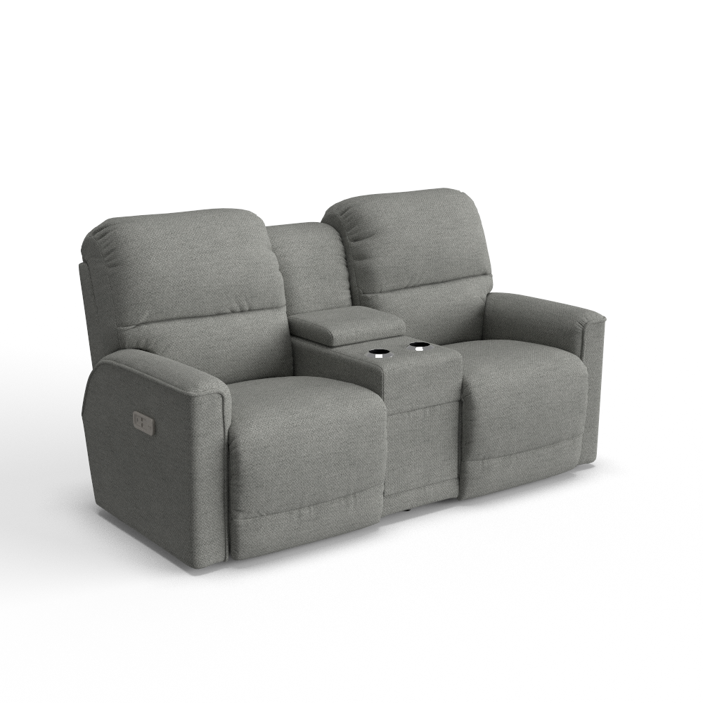 Cade Power Reclining Loveseat w/ Headrest & Console